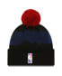 Фото #2 товара Men's Black Denver Nuggets 2023/24 City Edition Cuffed Pom Knit Hat