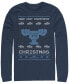 Фото #1 товара Men's National Lampoon Christmas Vacation Hap Hap Long Sleeve T-shirt