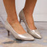 Sergio Leone W SK378E gold shiny high heels