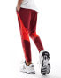 Фото #6 товара adidas Football Manchester United tracksuit joggers in burgundy