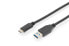 Фото #1 товара DIGITUS USB Type-C connection cable, Gen2, Type-C to A