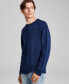 ფოტო #1 პროდუქტის Men's Textured Stripe Sweater, Created for Macy's