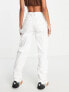 Фото #2 товара COLLUSION x014 extreme dad cargo jeans in white