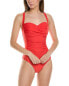 Фото #1 товара Nicole Miller Bandeau One-Piece Women's