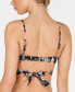 Фото #2 товара Becca by Rebecca Virtue 262521 Women's Floral Bikini Top Swimwear Size L