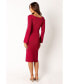 ფოტო #2 პროდუქტის Womens Aquerelle Dress