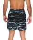 ფოტო #2 პროდუქტის Men's 7" Camo Stripe Core Volley Swim Shorts
