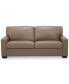 Фото #6 товара Ennia 75" Leather Apartment Sofa, Created for Macy's