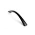 Handle Rei 589a Matt Black Aluminium 4 Units (16,5 x 1,7 x 3 cm)