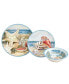 Фото #2 товара Seacoast 12 Pc Dinnerware Set, Service For 4