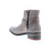 Фото #12 товара Bed Stu Winslet F328001 Womens Gray Leather Zipper Casual Dress Boots