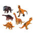 Фото #1 товара Игровой набор фигурок ATOSA Dinosaur 51x15 см с звуком 6 шт, ассортимент