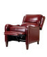 Фото #5 товара Leather Pushback Recliner chair with Adjustable Backrest for Livingroom