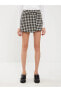 Фото #14 товара Юбка LC Waikiki Checkered Tweed Shorts