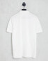 Фото #4 товара Selected Homme zip polo in white