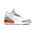 Кроссовки Nike Air Jordan 3 Retro Knicks (Белый)