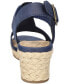 ფოტო #3 პროდუქტის Women's Zayla Espadrille Wedge Sandals