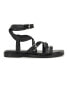 Фото #2 товара Women's Rulen Square Toe Strappy Flat Sandals