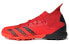 Фото #1 товара Футбольные кроссовки Adidas Predator Freak.3 TF - красно-черные - для мужчин и женщин