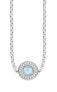 Thomas Sabo Damen Halskette 925 Silber silber/hellblau KE1336-694-31-L80