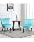 Фото #2 товара Set of 2 Armless Accent Chair Upholstered Leisure Chair Single Sofa