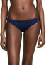 L Space 262916 Women's Navy Sundrop Hipster Bikini Bottom Swimwear Size M