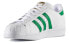 Фото #2 товара Кеды adidas Originals Superstar бело-зеленые
