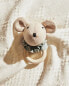 Children's mouse soft toy rattle