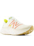 Фото #7 товара New Balance More running trainers in white and orange with gum sole