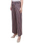 Petite Cropped Pull On Pants with Sash