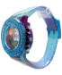 Фото #2 товара Kid's Frozen 2 Digital Glitter Silicone Strap Watch 34mm