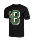 Фото #4 товара Men's Black Milwaukee Bucks Mash Up Capsule T-shirt