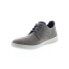 Фото #12 товара Rockport Caldwell Plain Toe CI6427 Mens Gray Leather Lifestyle Sneakers Shoes