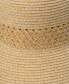 Фото #8 товара Women's Open Inset Band Straw Cloche Hat