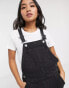 Фото #6 товара ASOS DESIGN Petite' original' denim dungarees in washed black