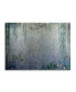 Фото #1 товара Картина интерьерная Trademark Global водяные лилии утро II из алюминия 22" x 25"