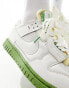 Nike Dunk Jumbo trainers in off white and green