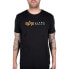 ფოტო #2 პროდუქტის ALPHA INDUSTRIES Label short sleeve T-shirt