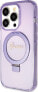 Guess Guess GUHMP15LHRSGSU iPhone 15 Pro 6.1" fioletowy/purple hardcase Ring Stand Script Glitter MagSafe