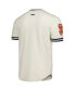 Men's Cream San Francisco Giants Cooperstown Collection Retro Classic T-shirt
