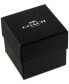 Фото #4 товара Наручные часы Tissot Official Interchangeable Black Leather Watch Strap.