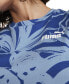 ფოტო #3 პროდუქტის Women's Essential Palm Resort Short-Sleeve T-Shirt Dress