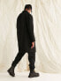 Фото #4 товара ASOS DESIGN oversized wool mix overcoat in black