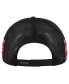 ფოტო #2 პროდუქტის '47 Brand Men's Black New Jersey Devils Sideband Stripes Trucker Snapback Hat