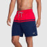 Speedo Men's 7" Colorblock Swim Shorts - Red/Blue M