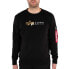 ALPHA INDUSTRIES Label Foil Print sweatshirt