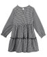 Фото #3 товара Little Girls Knit Dress with Bag