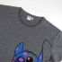 Women’s Short Sleeve T-Shirt Stitch Dark grey Grey