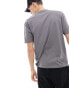 ASOS DESIGN essential relaxed t-shirt in charcoal grey