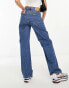 Cotton:On loose straight leg jeans in blue Meerblau, 32 - фото #6